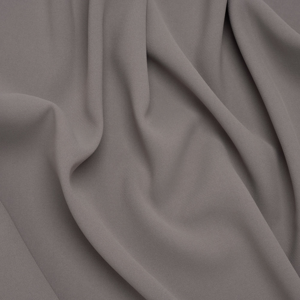 Soft Lightweight Polyester Gabardine - Gray - Stefanie Collection