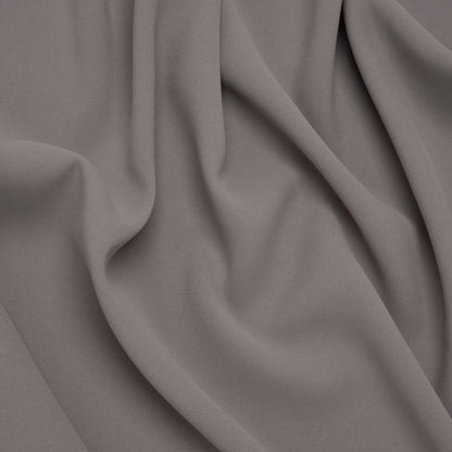 Soft Lightweight Polyester Gabardine - Gray - Stefanie Collection