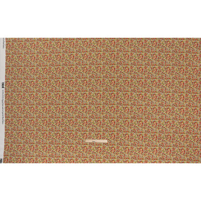 Cotton and Viscose Striped Seersucker - Off White, Sky Blue and Berry Red Little Florals - Mood Exclusive Blossom Breeze Print
