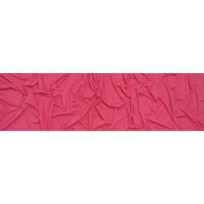 Stretch Cotton and Modal Jersey - Bright Pink - Deadstock - Full