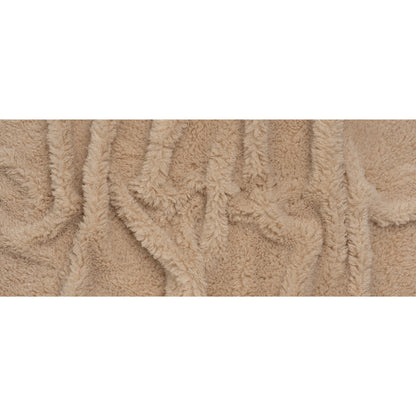 High Pile Faux Shearling Fur - Ecru - Deadstock