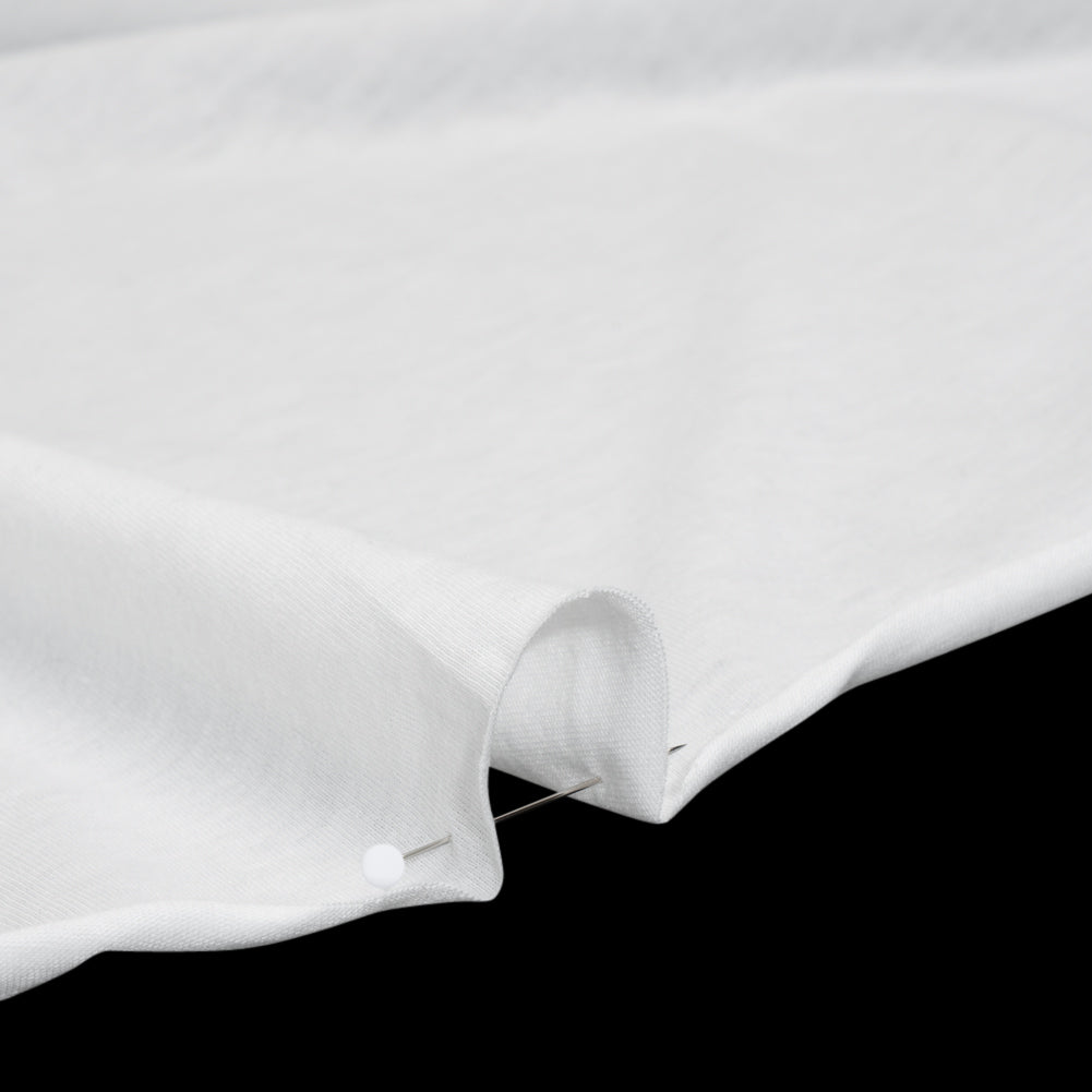 Cotton and Polyester Jersey - Off White - Deadstock