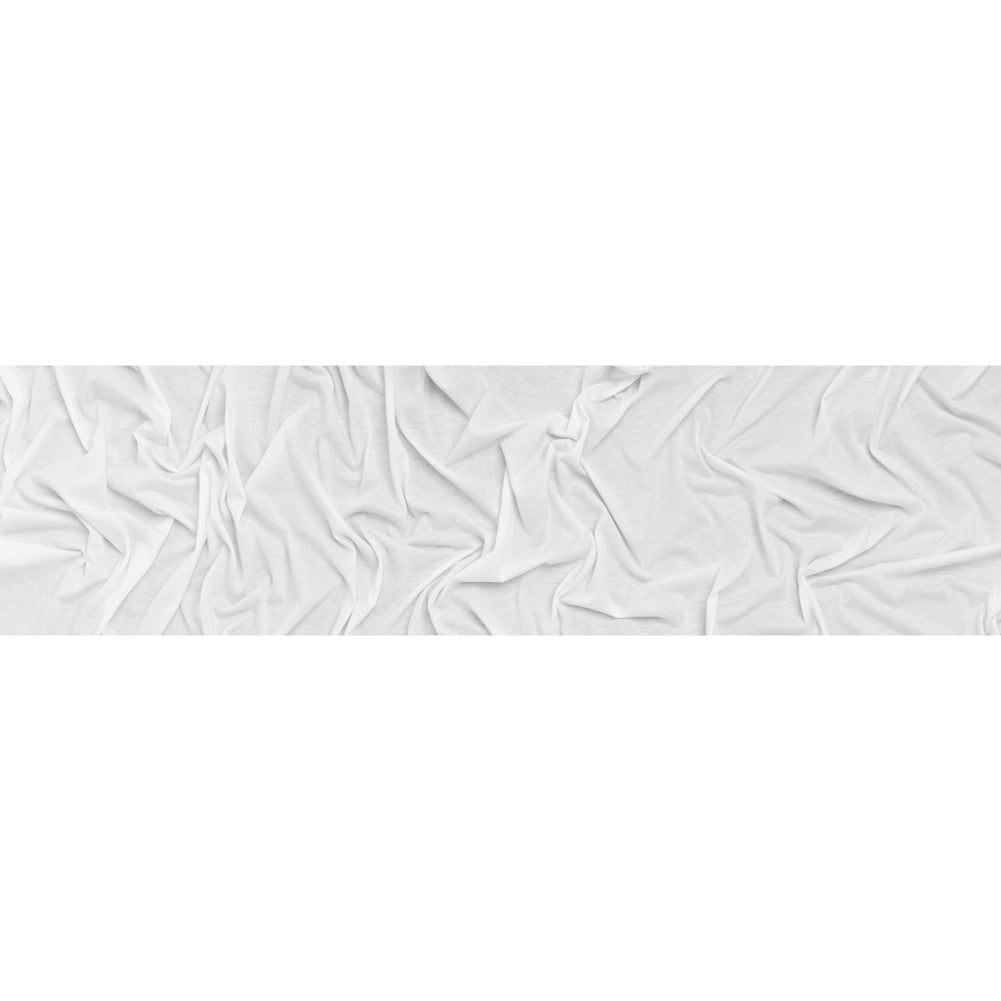 Cotton and Polyester Jersey - Off White - Deadstock