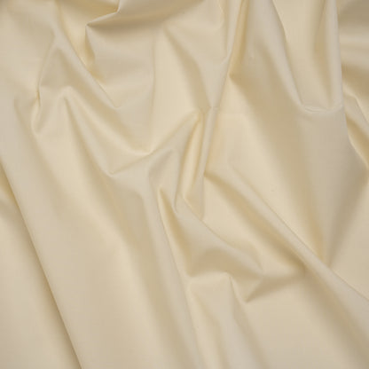 Stretch Cotton Shirting - Alabaster - Deadstock