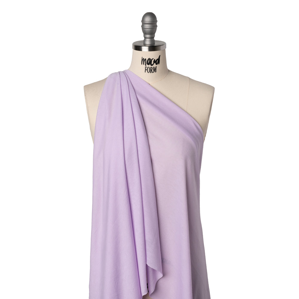 Recycled Polyester Jersey - Lavender Sunrise - Deadstock