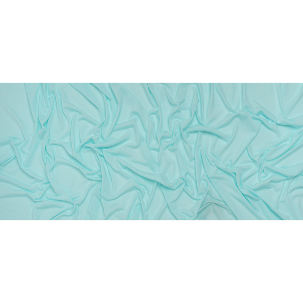 Recycled Polyester Jersey - Stillwater Blue - Deadstock