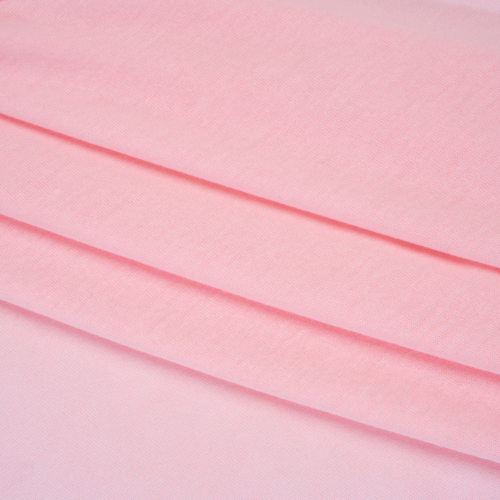 Recycled Polyester Jersey - Pink Amethyst - Deadstock