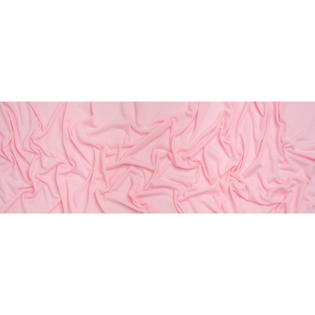Recycled Polyester Jersey - Pink Amethyst - Deadstock