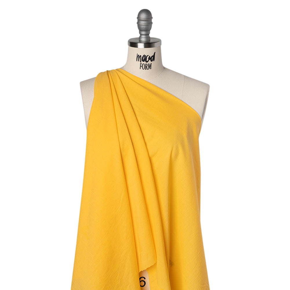 Cotton Voile - Honeycomb Yellow - Deadstock
