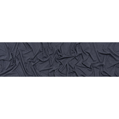 Cotton and Rayon Jersey - Heathered Navy - Deadstock
