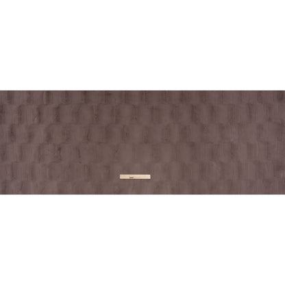 Textured Short Pile Recycled Polyester Faux Fur - Dusty Mauve Abstract