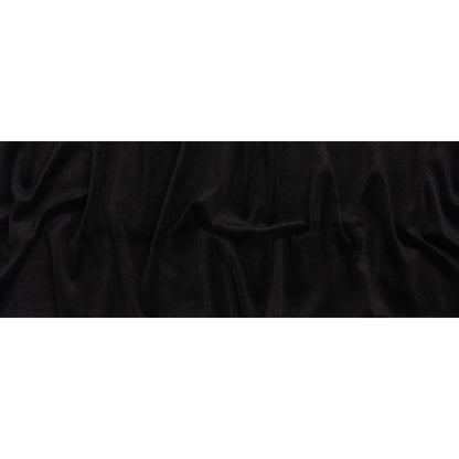 Super Short Pile Wool Blend Faux Sherling - Black