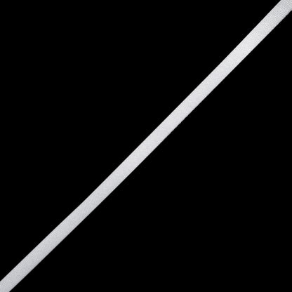 Satin Rattail Cord Made in Italy - 5mm - White - Irina Collection
