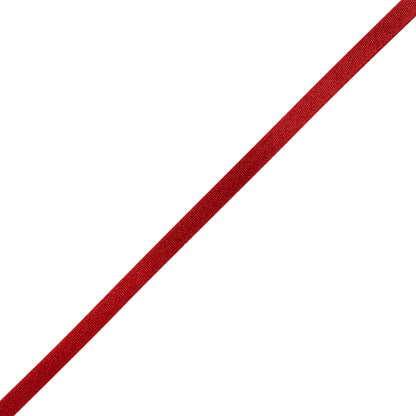 Satin Rattail Cord Made in Italy - 5mm - Red - Irina Collection