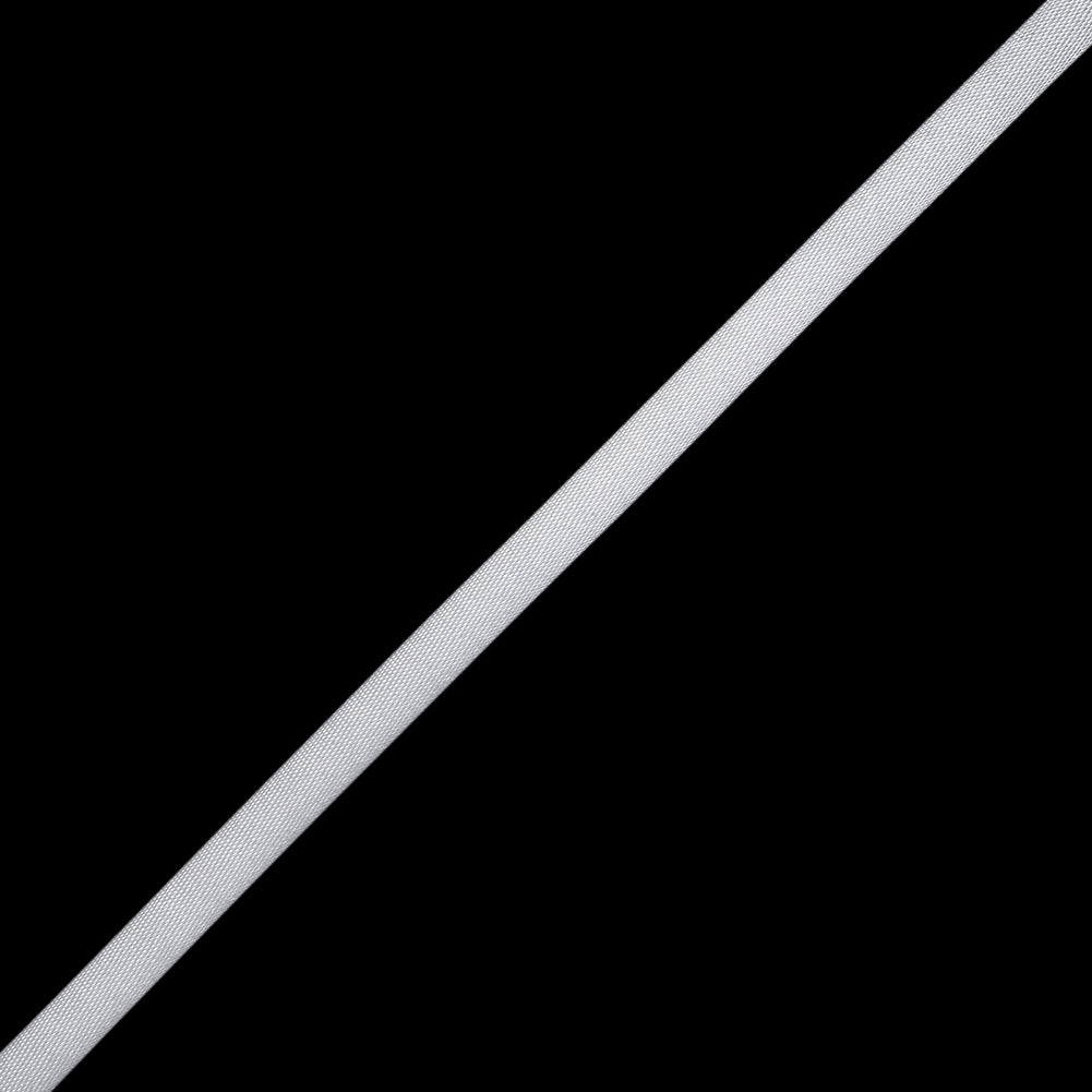 Satin Rattail Cord Made in Italy - 7mm - White - Irina Collection