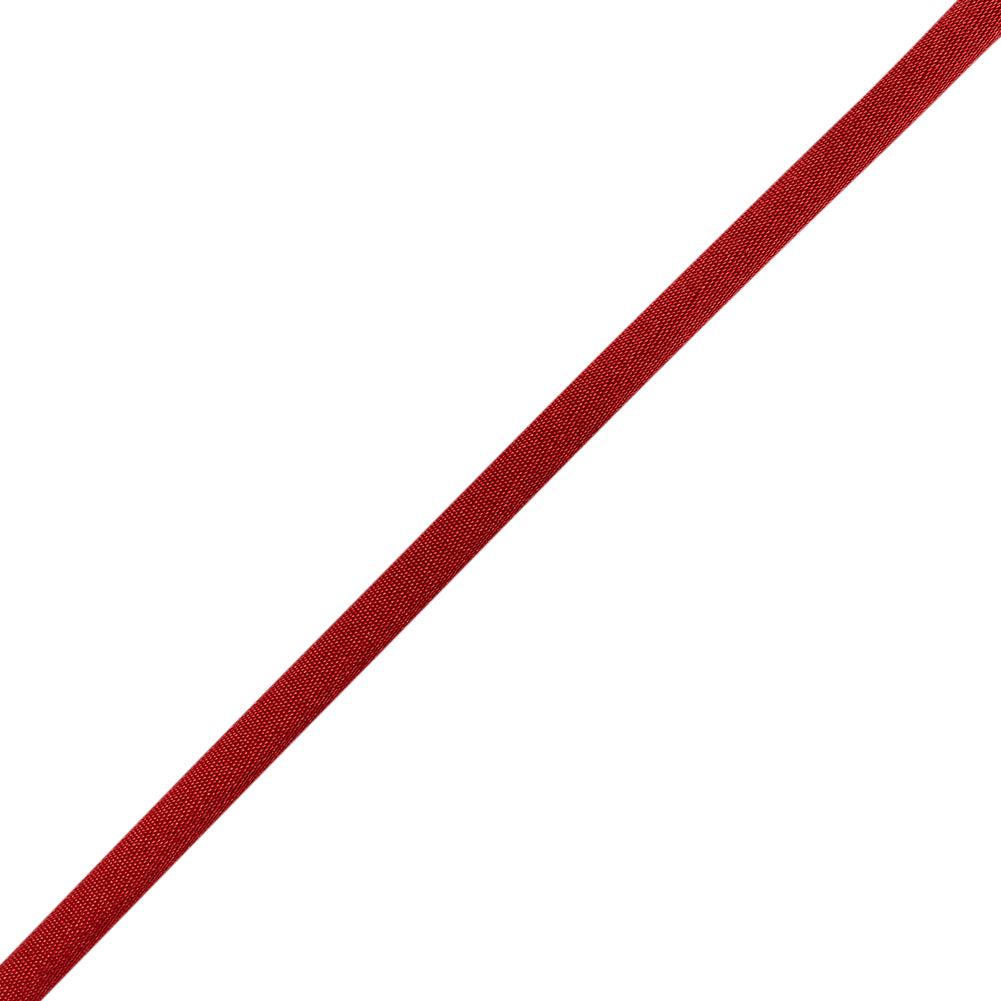 Satin Rattail Cord Made in Italy - 7mm - Red - Irina Collection