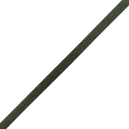Satin Rattail Cord Made in Italy - 7mm - Moss Green - Irina Collection