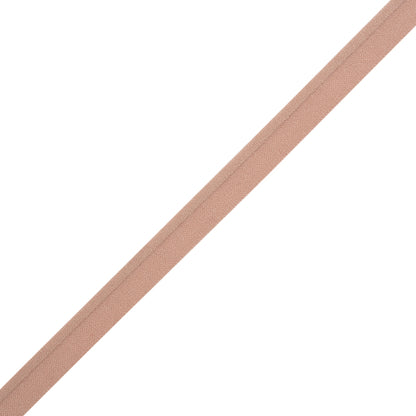 Stretch Nylon Piping with Lip Made in Italy - 0.375" - Light Pink Folded