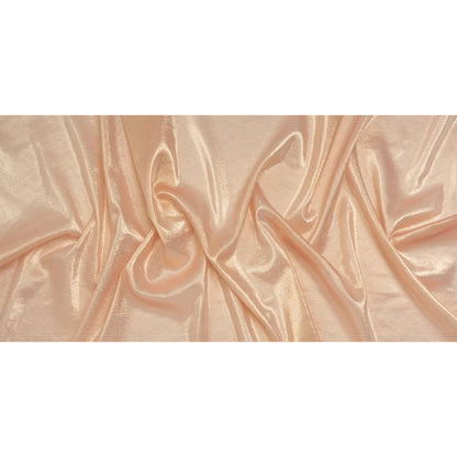Metallic Silk Lame - Pink and Gold - Deadstock
