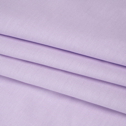 Cotton Oxford Shirting - Light Purple - Designer Deadstock