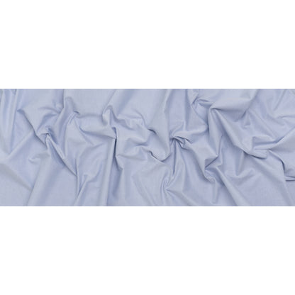 Cotton Oxford Shirting - Nautical Blue and White - Deadstock