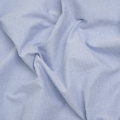 Cotton Oxford Shirting - Nautical Blue and White - Deadstock