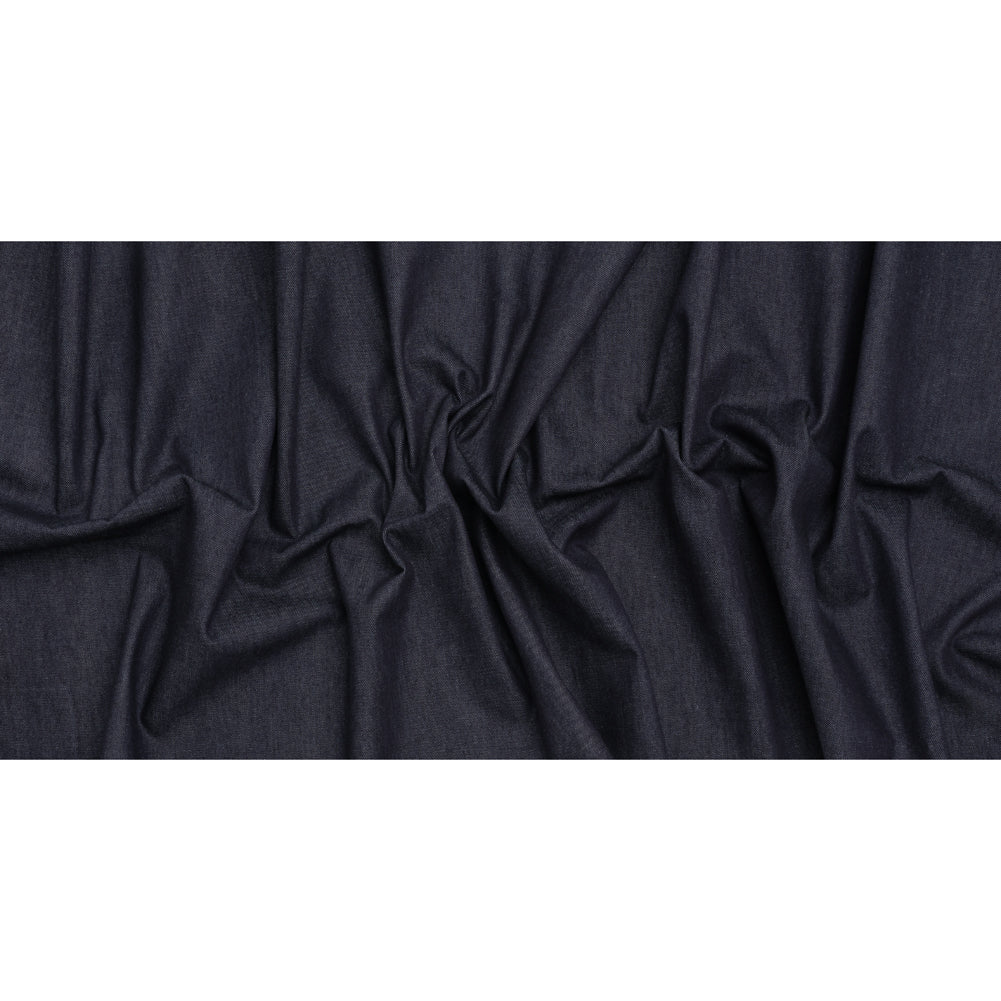 Medium Weight Cotton Denim Made in Italy - Blue - Deadstock - Full