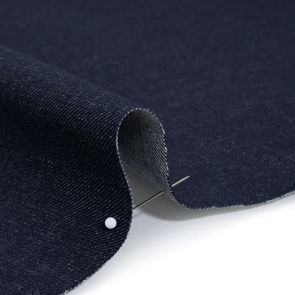 Structured Heavy Cotton Denim - Blue - Deadstock Detail