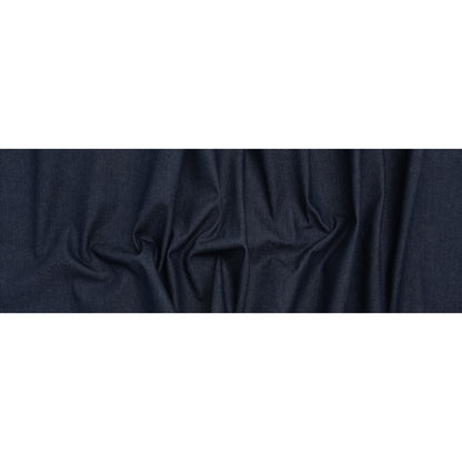 Structured Heavy Cotton Denim - Blue - Deadstock - Full