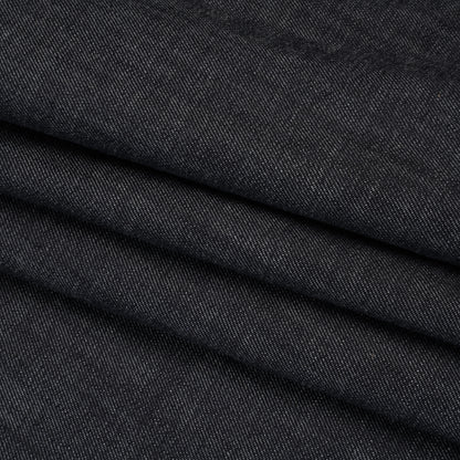 Light Cotton Denim Made in Japan - Midnight - Deadstock Folded