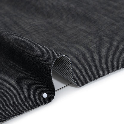 Light Cotton Denim Made in Japan - Midnight - Deadstock Detail