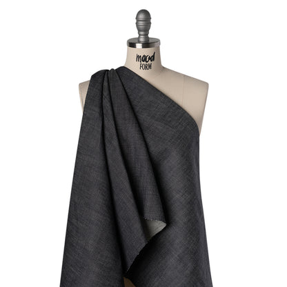 Light Cotton Denim Made in Japan - Midnight - Deadstock Drape