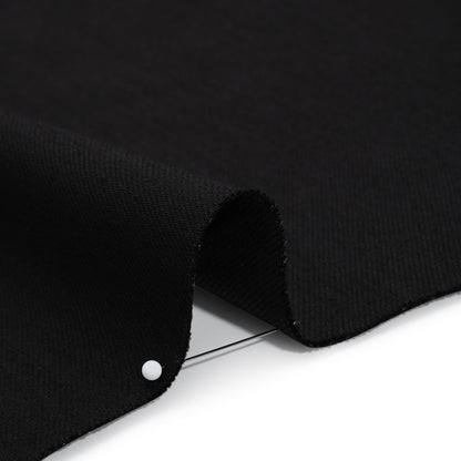 Stretch Cotton Denim - Black - Deadstock Detail