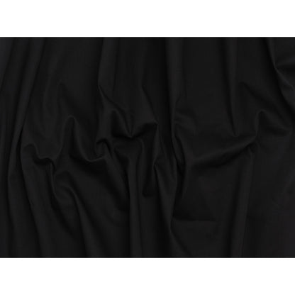 Stretch Cotton Blend Denim - Black - Deadstock - Full