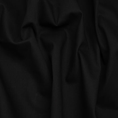 Stretch Cotton Blend Denim - Black - Deadstock
