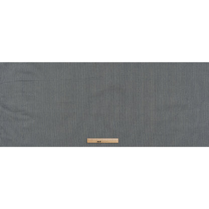 Flexible Cotton Twill Denim - Indigo and Natural Hickory Stripes - Deadstock - Full