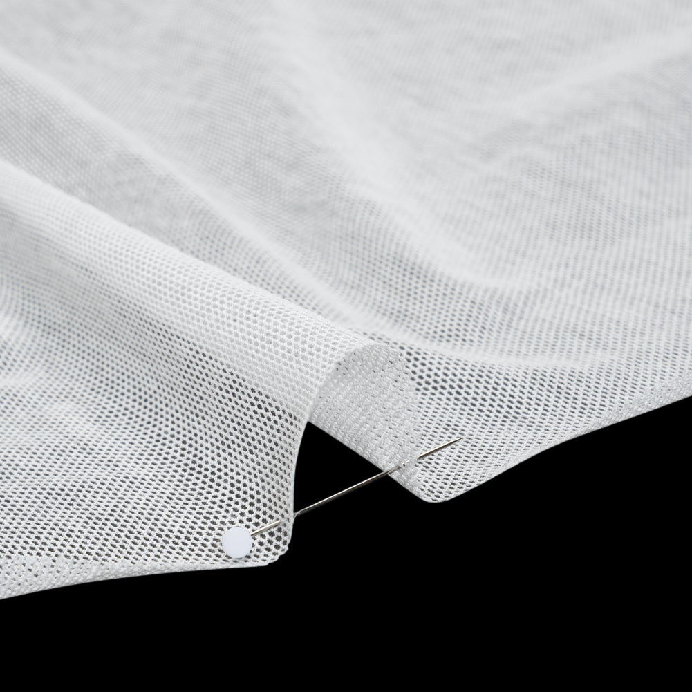 Cotton Mesh - White - Deadstock