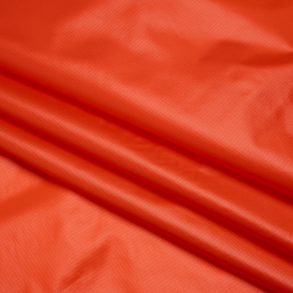 Lightweight Nylon Ripstop - Orange - Deadstock