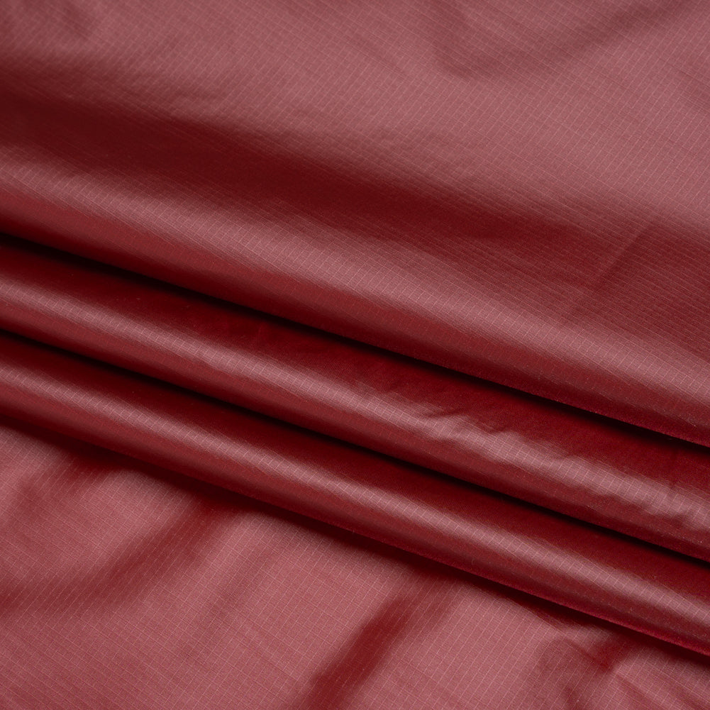 Lightweight Nylon Ripstop - Inferno Red - Deadstock