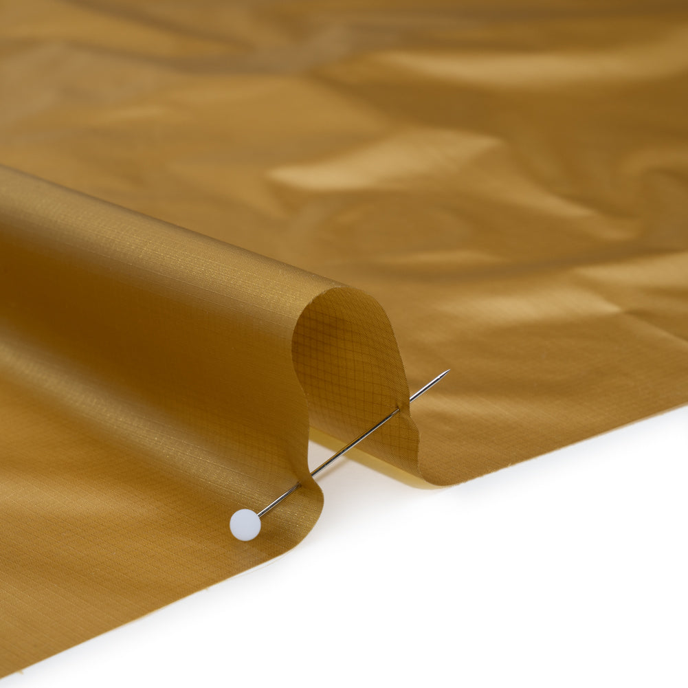 Lightweight Nylon Ripstop - Gold - Deadstock