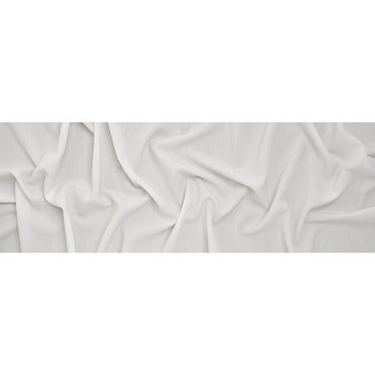 Virgin Wool Suiting Made in Italy - White