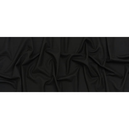 Virgin Wool Suiting Made in Italy - Black Full