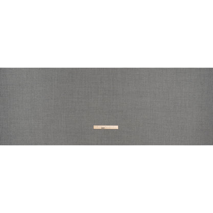 Brushed Virgin Merino Wool Twill - Black and White Little Houndstooth Full