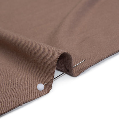 Stretch Rayon Jersey - Mocha Brown - Deadstock