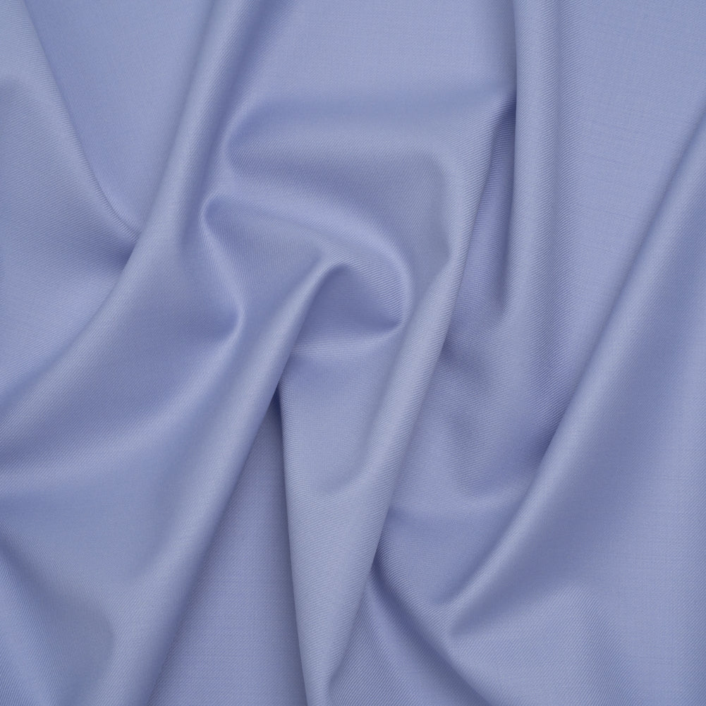 Super 100 Wool Twill Suiting - Powder Blue - Deadstock