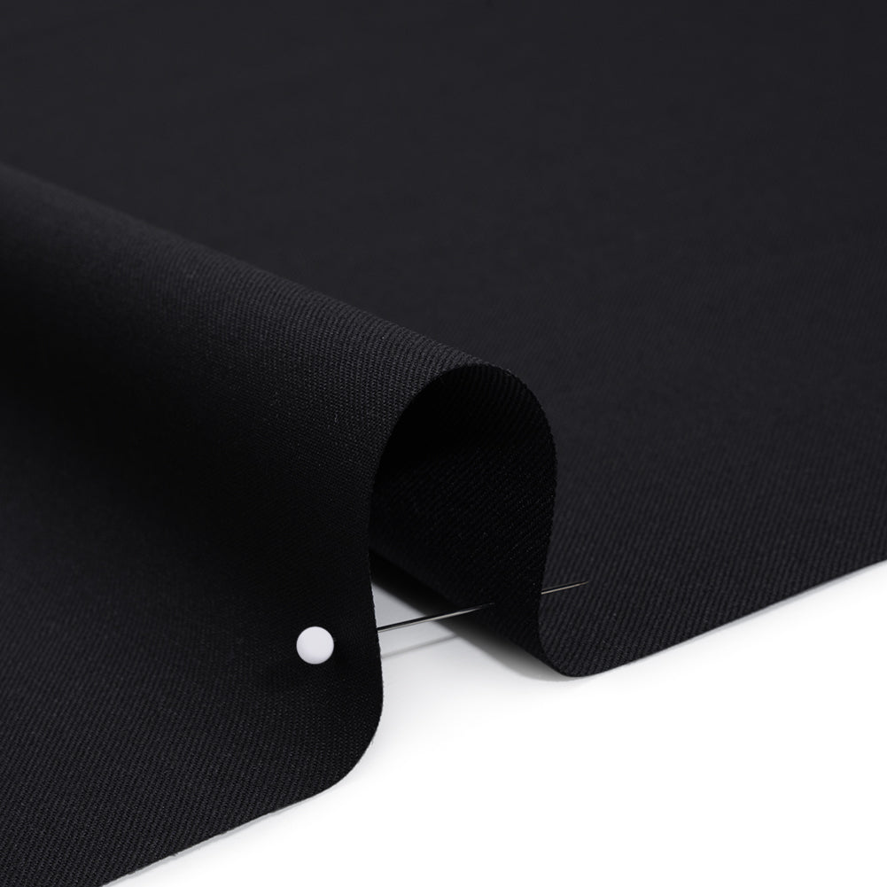 Super 100 Wool Twill Suiting - Navy - Deadstock