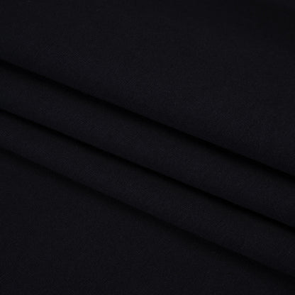 Stretch Cotton Jersey - Midnight Navy - Deadstock