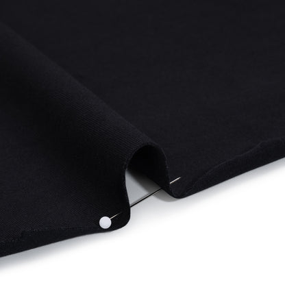 Stretch Cotton Jersey - Midnight Navy - Deadstock