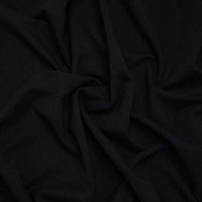 Stretch Cotton Jersey - Midnight Navy - Deadstock