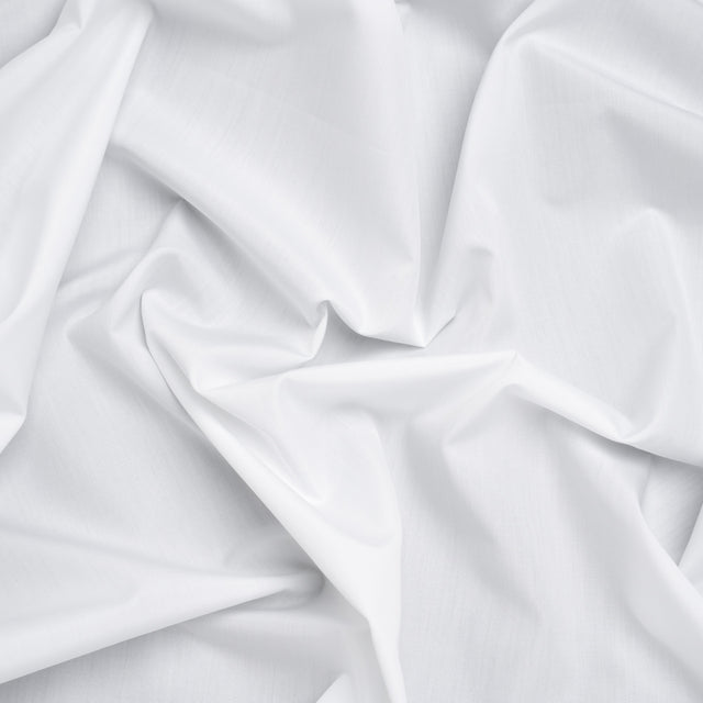 Cotton Shirting - White - Deadstock